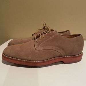 Brooks Brothers Brown Suede Oxford Shoes
